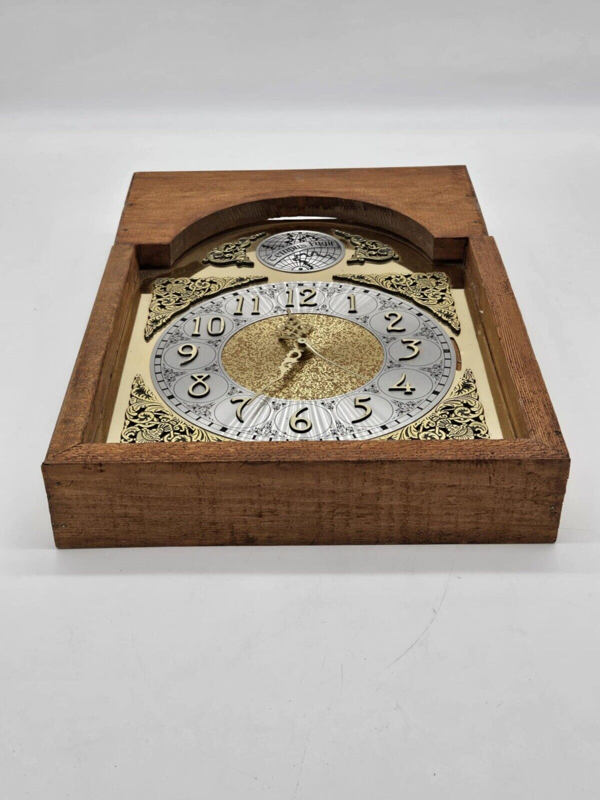 Vintage Tempus Fugit Westminster Chime Quartz Mantel Clock - Works JB01