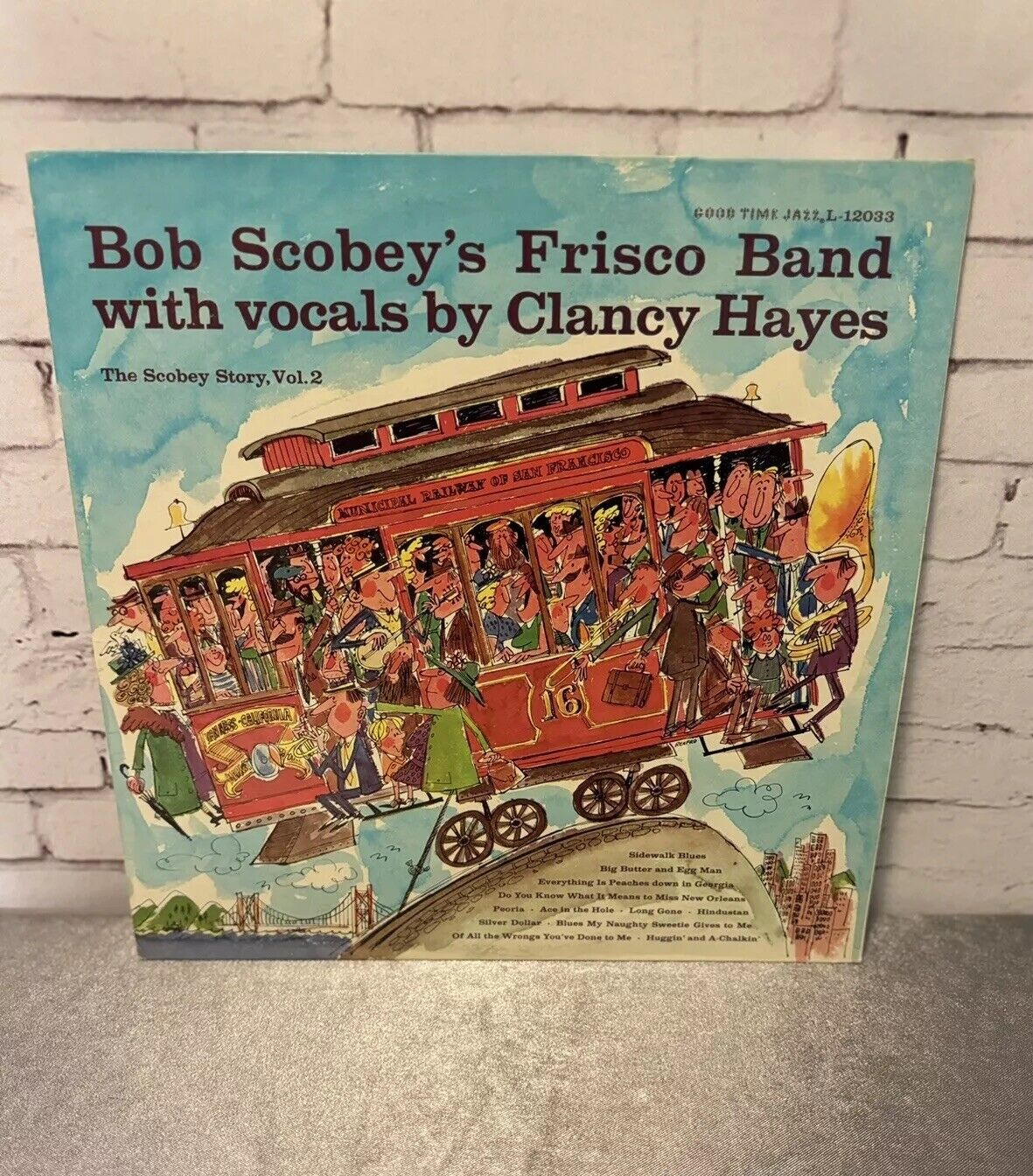 Bob Scobey's Frisco Band: The Scobey Story, Vol. 2 VINYL LP ALBUM 1959 GOOD TIME