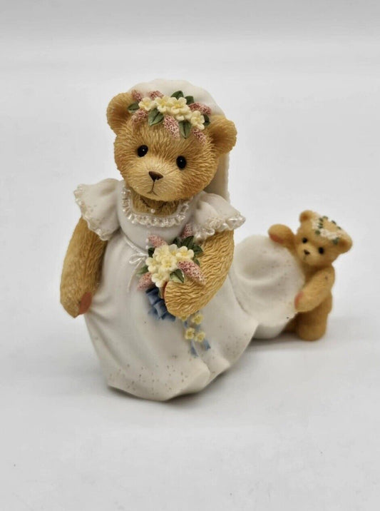 RARE Vintage Cherished Teddies ~ "Beautiful And Bearly Blushing" Figurine