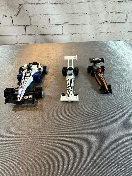 Lot Of 3 Toy Indy (I Think) Race Cars