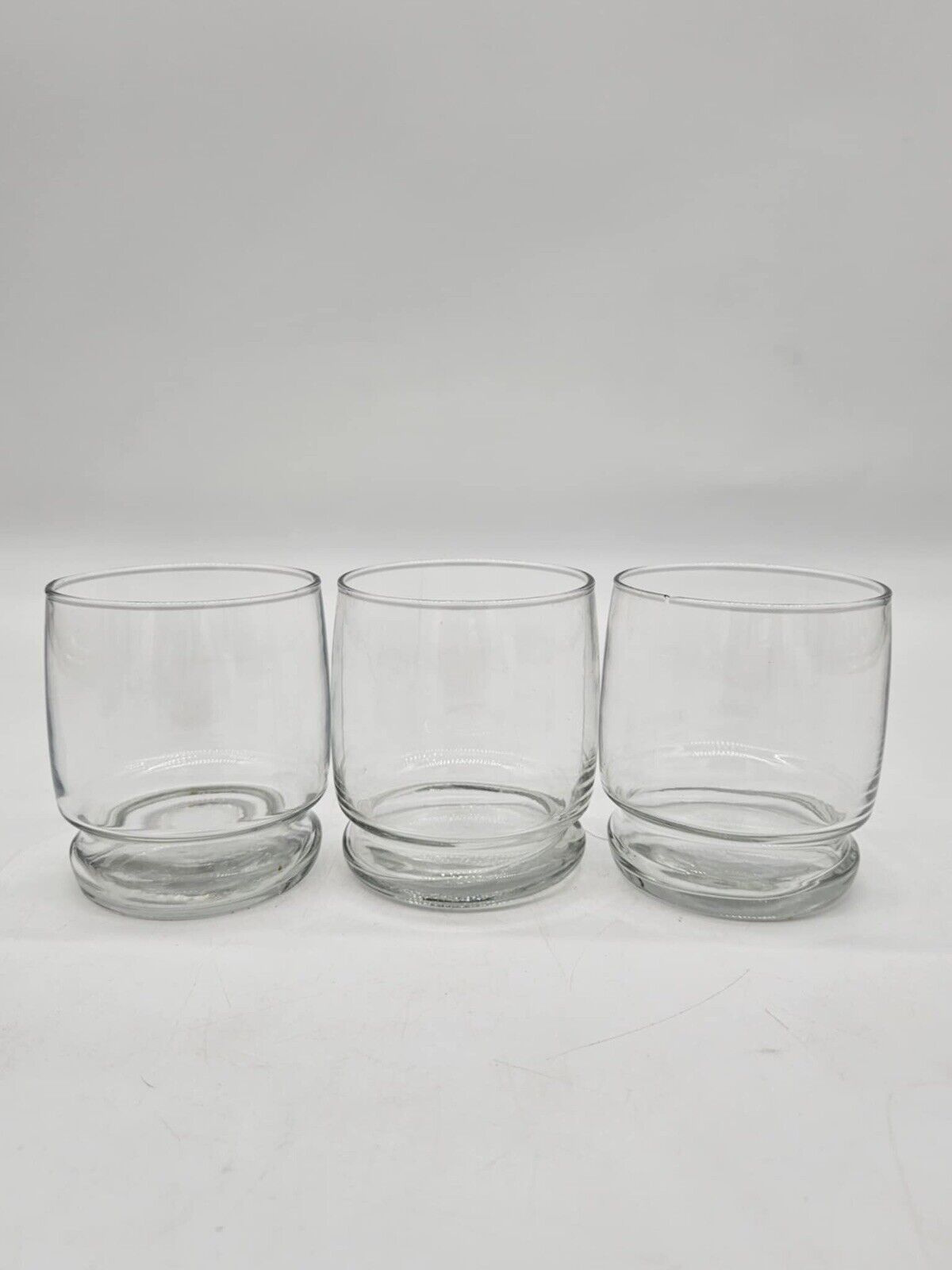 Libbey - Accent Clear - Flat Tumbler - 3 1/4" Tall - 8 oz. - Set of 3