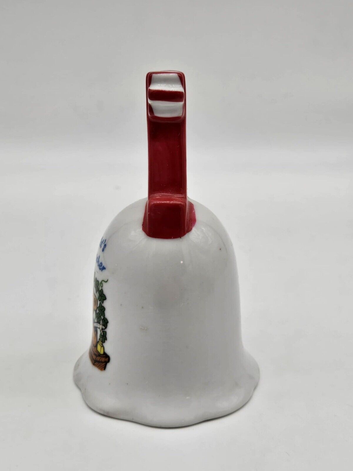 Vintage My Favorite Teacher Porcelain Bell w/ Books Clapper K's Collection Gifts