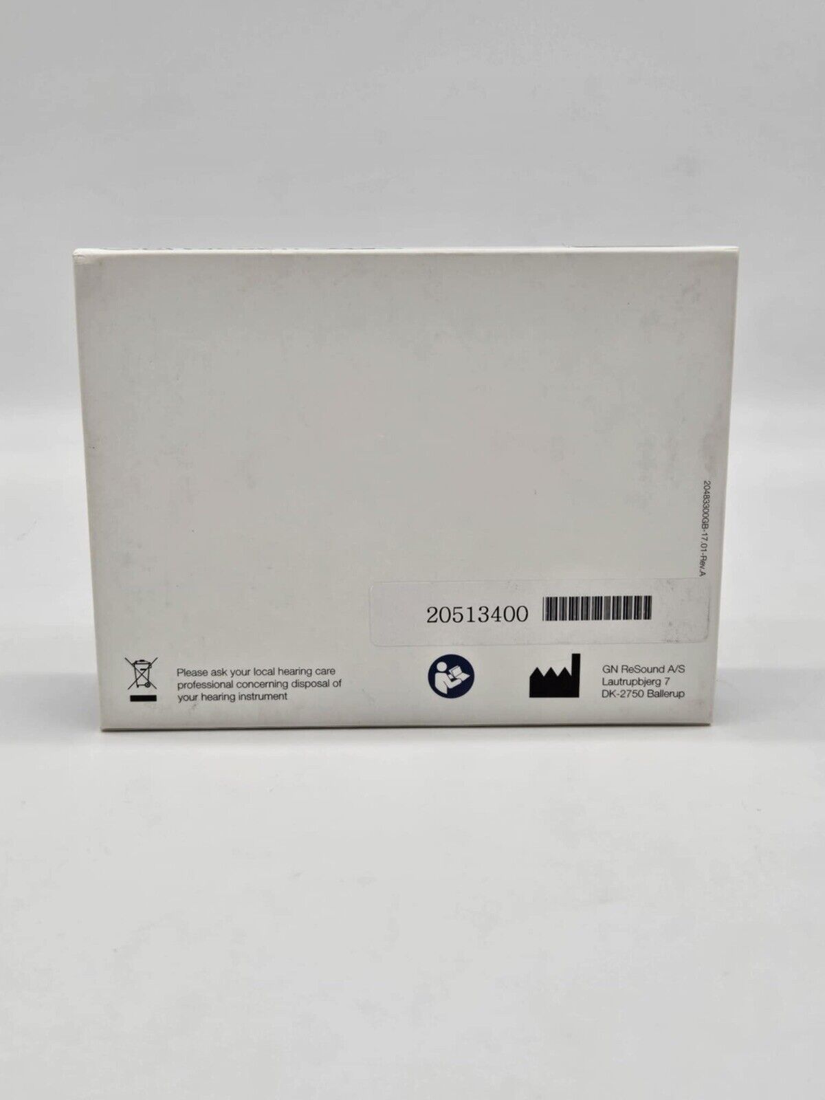 Genuine Resound GN Receiver-In-Ear Hearing Aids A/S ~ Lautrupbjerg 7 w/ Case