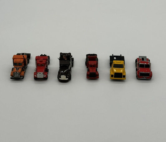 Vintage Semi Tractor Truck Cab Lot Of 6 - Various Models & Brands