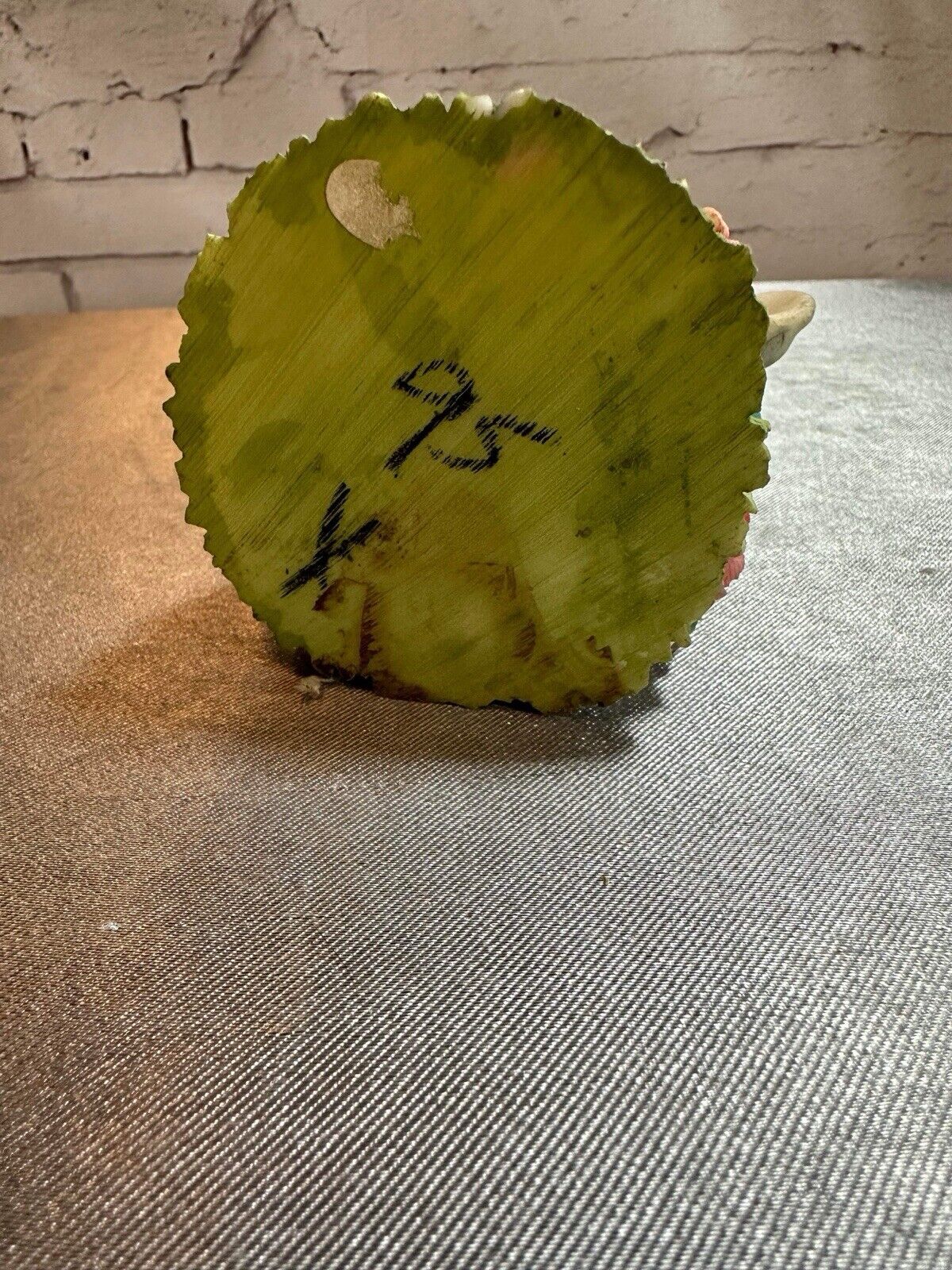 Vintage Loving Mice Ceramic Figurine W/ Roses & Guitar