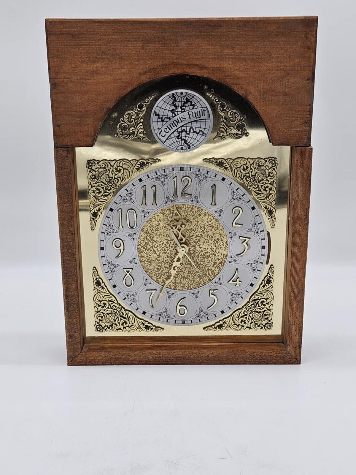 Vintage Tempus Fugit Westminster Chime Quartz Mantel Clock - Works JB01