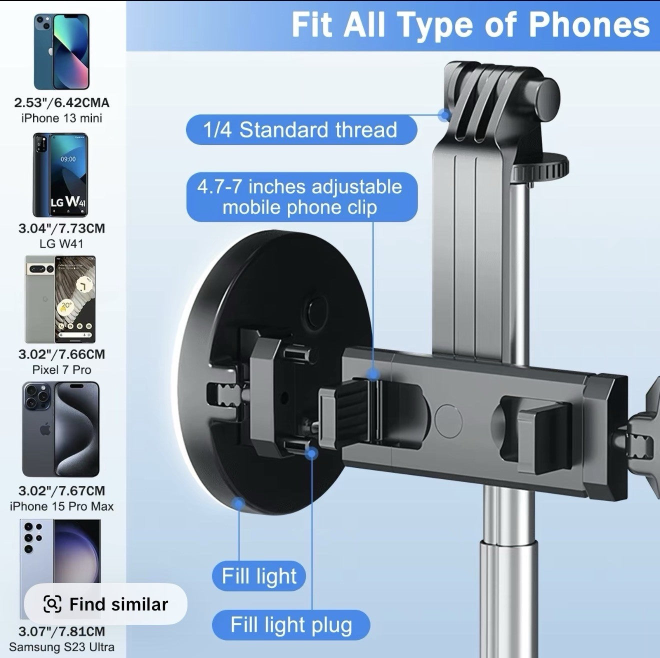 6-in-1 Tripod Selfie Stick with Wireless Remote – Adjustable & Portable