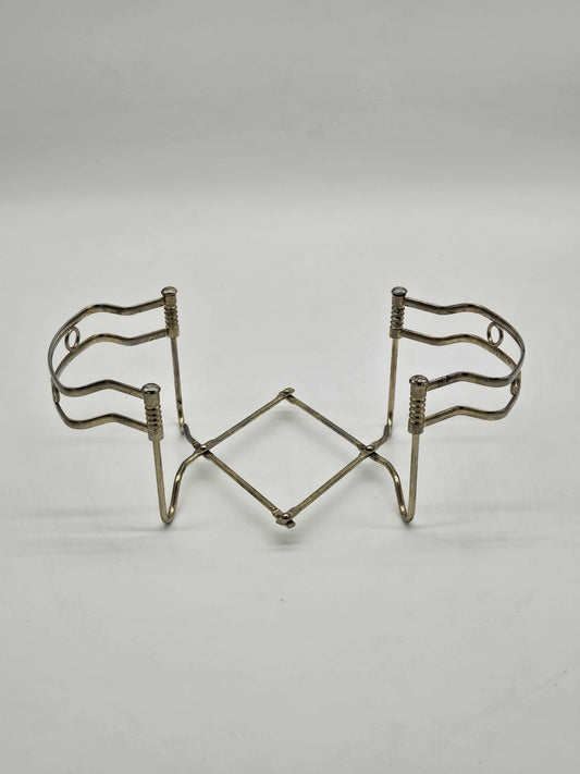 VINTAGE Expandable Metal Trivet Casserole/Dish Holder
