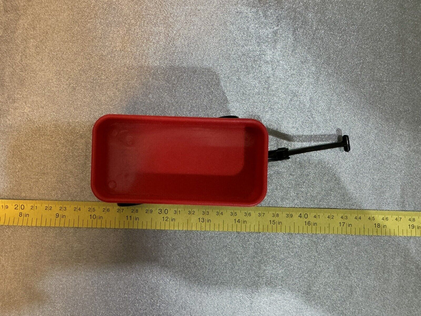 Radio Flyer Wagon Vintage 1991 Miniature Toy  Dairy Queen Cake Topper Promo