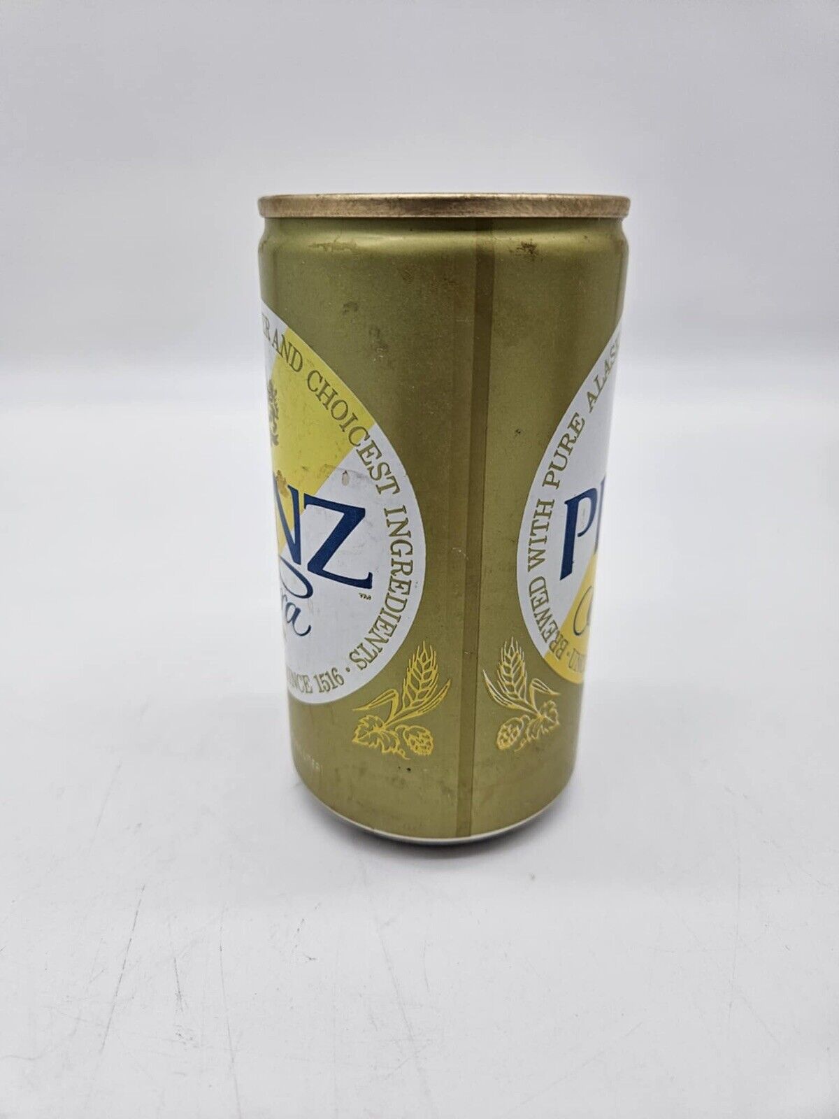 PRINZ EXTRA BEER 12 OZ ALUMINUM CAN PRINA BRAU ALASKA INC., ANCHORAGE, AK