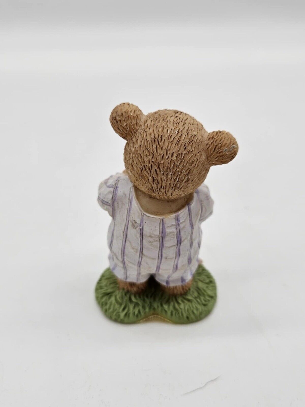 VTG Cherished Teddy Figurine Bear Holding Heart Valentine’s Day Gift 2” X 3”