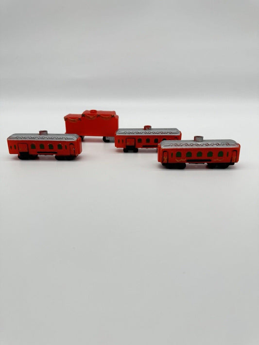 Old Vintage Plastic Train Cars