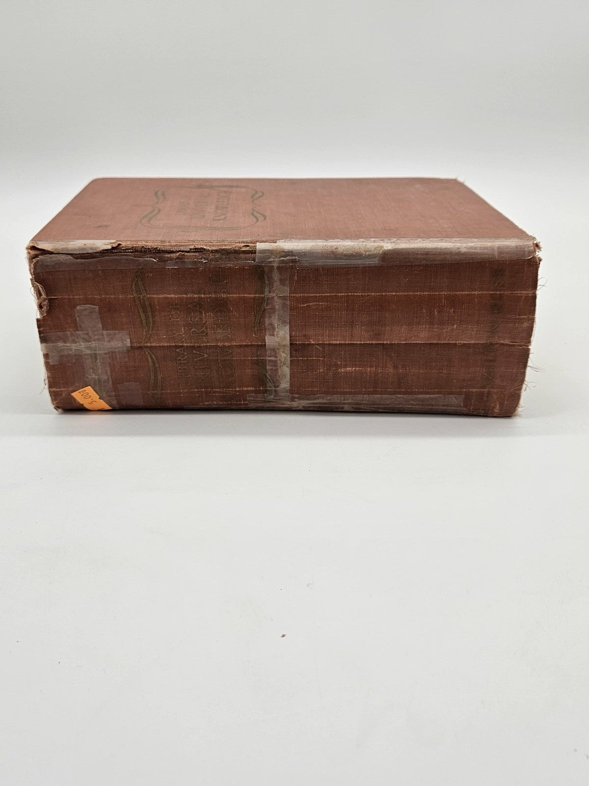 Vintage 1954 Library Of Universal Knowledge Book