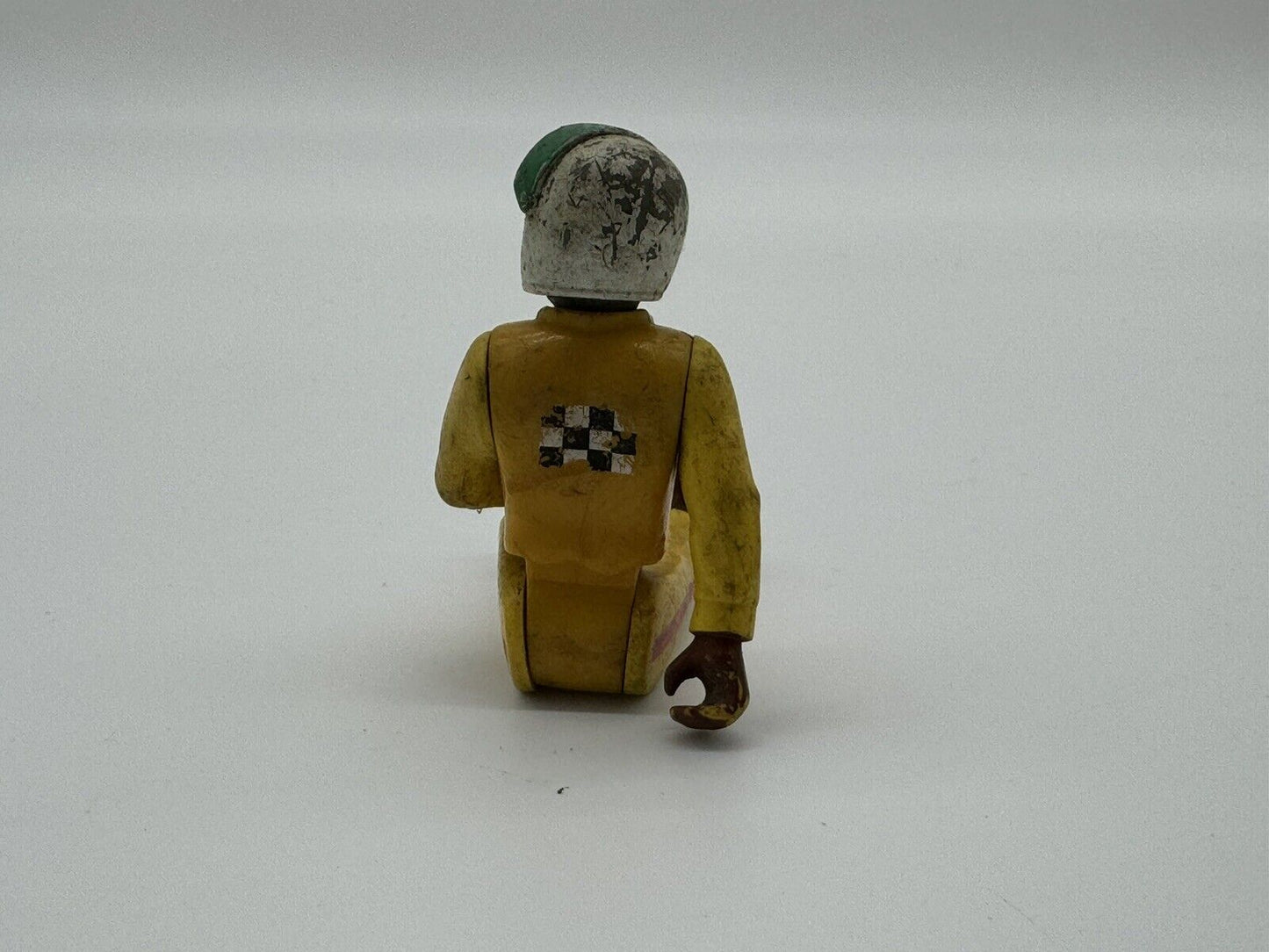 FISHER PRICE ADVENTURE PEOPLE MAN CAR DRIVER PILOT MOTORCYCLE 1974 HONG KONG.