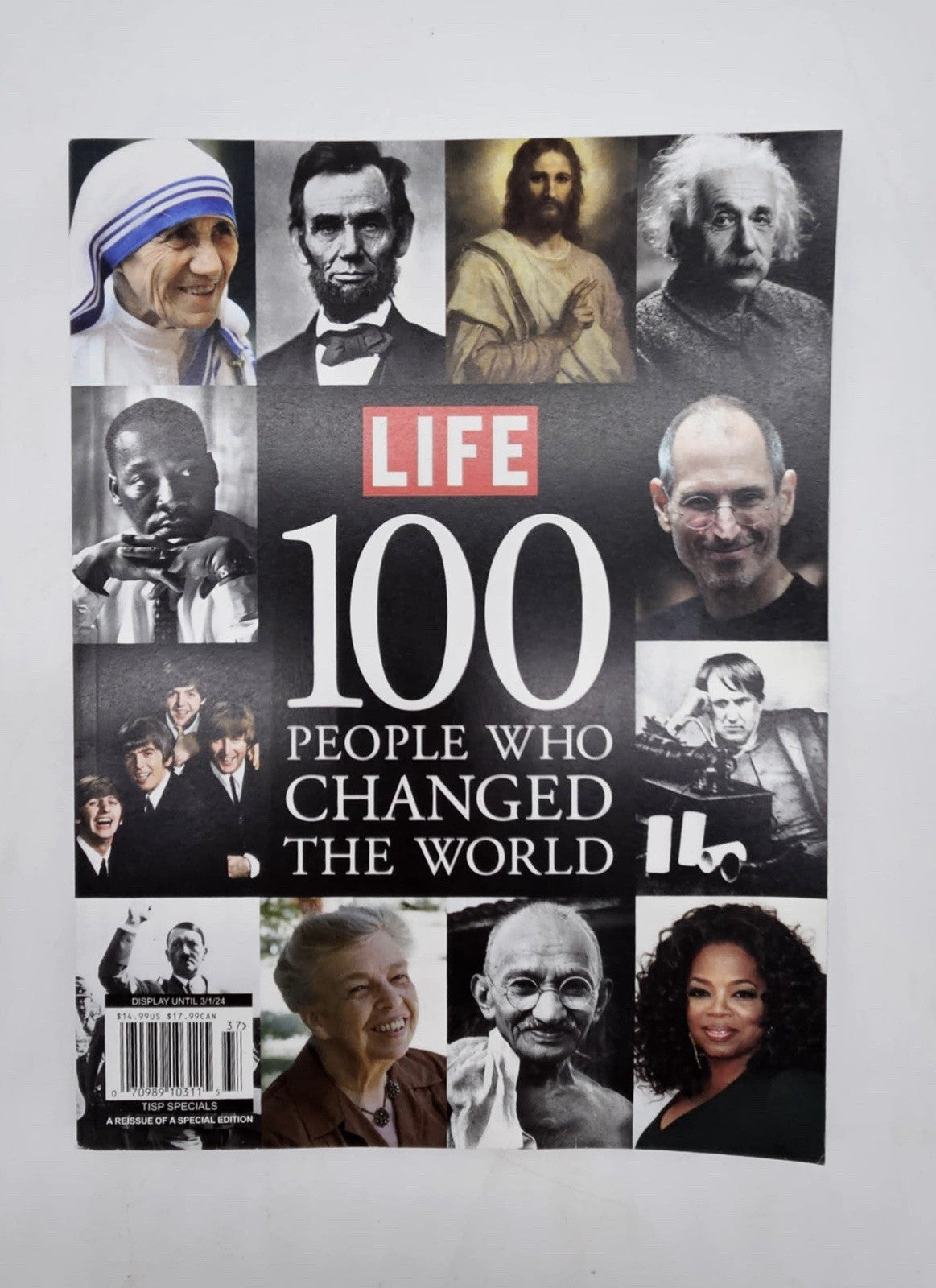 LIFE 100 People Who Changed the World 2020 Steve Jobs Oprah MLK Einstein Obama