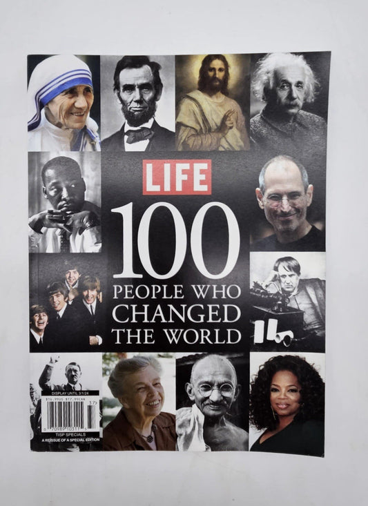 LIFE 100 People Who Changed the World 2020 Steve Jobs Oprah MLK Einstein Obama
