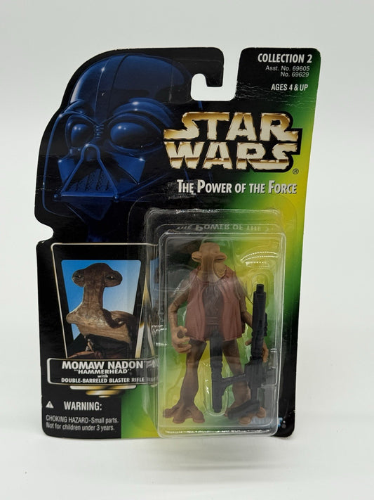 Kenner 1996 Star Wars Power of the Force: (Momaw Nadon) HAMMERHEAD