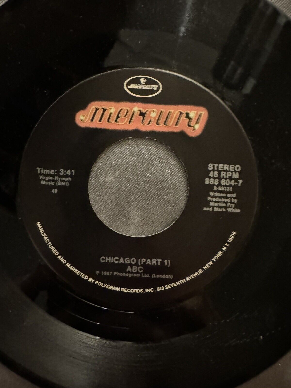 Abc - When Smokey Sings - Musik 30.5cm Vinyl Single 45