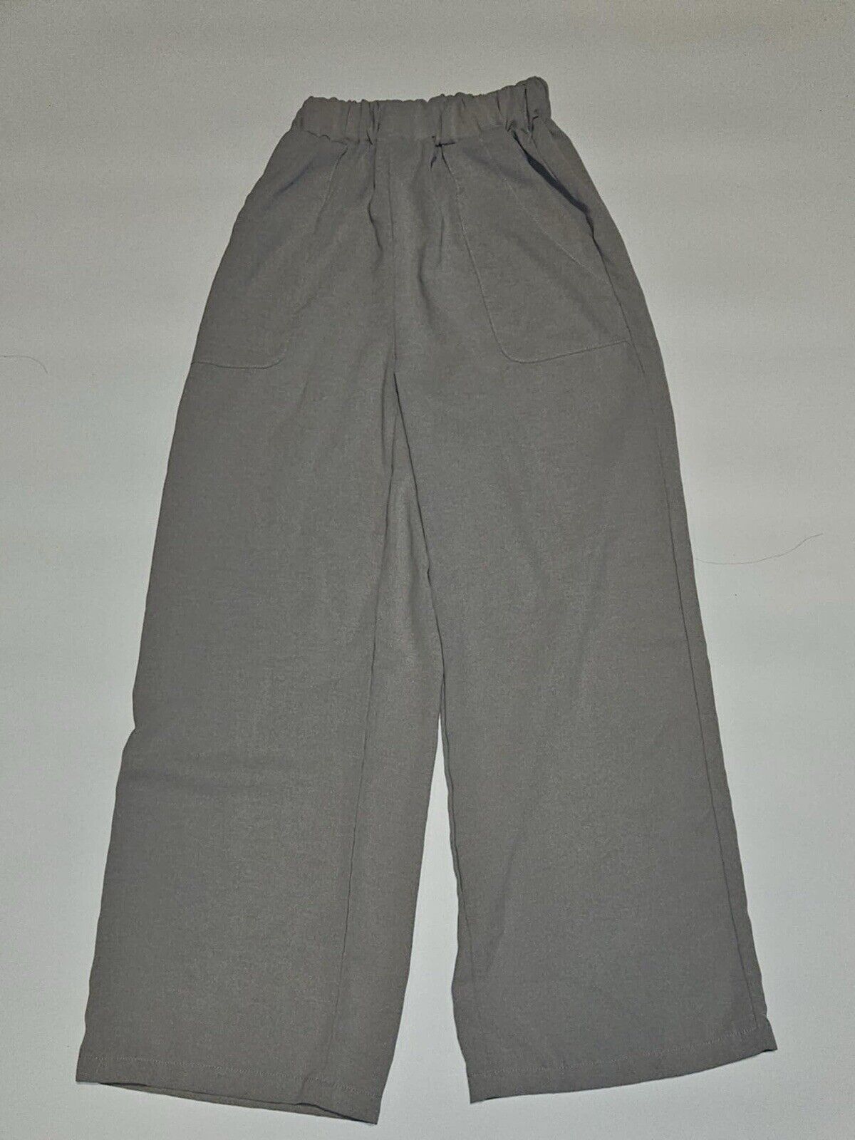 Pull On Wide Leg Pant Stretch Waist Sz S