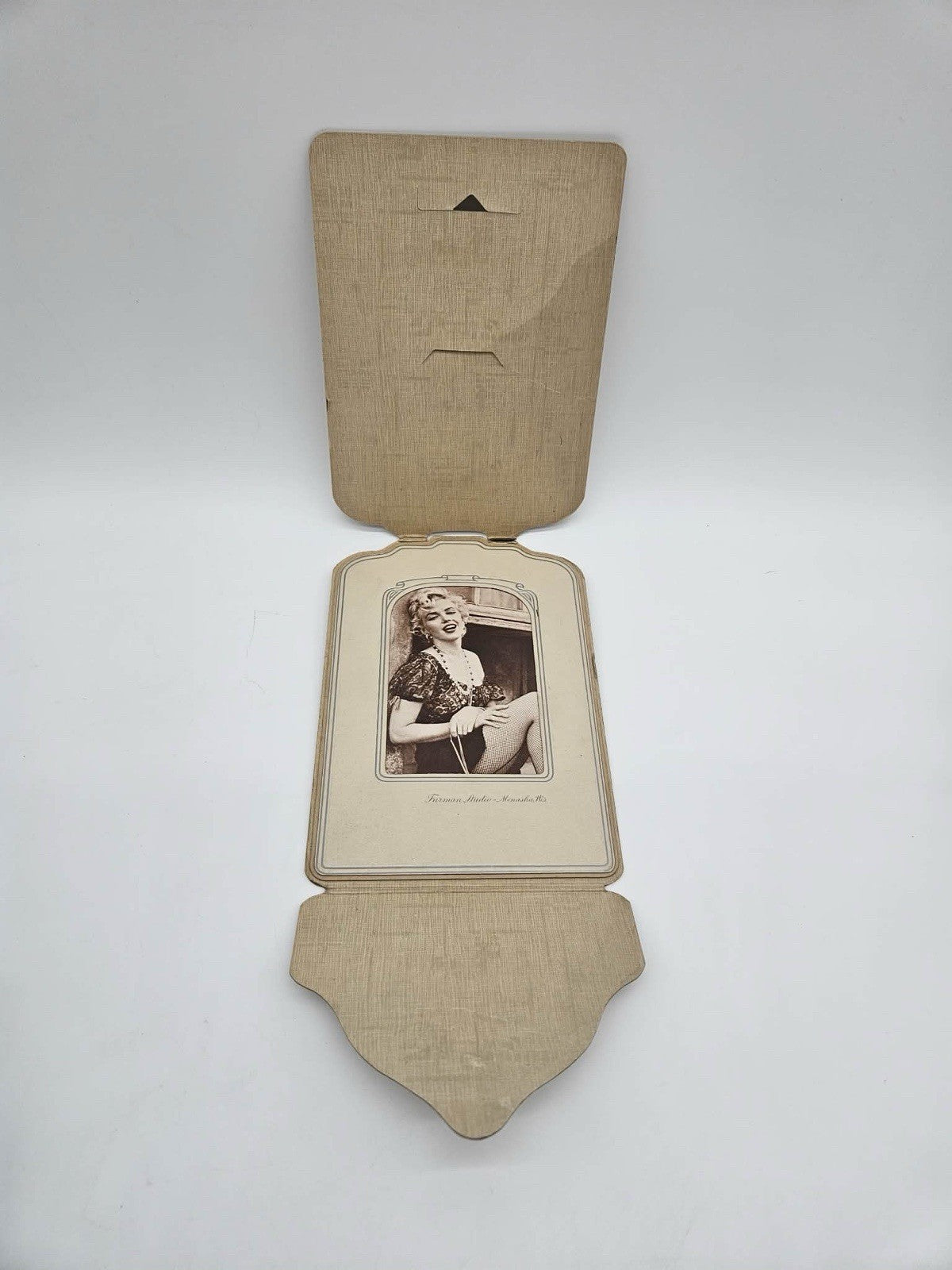 Vintage Marilyn Monroe Turman Studio Menasha WI Portrait Folder