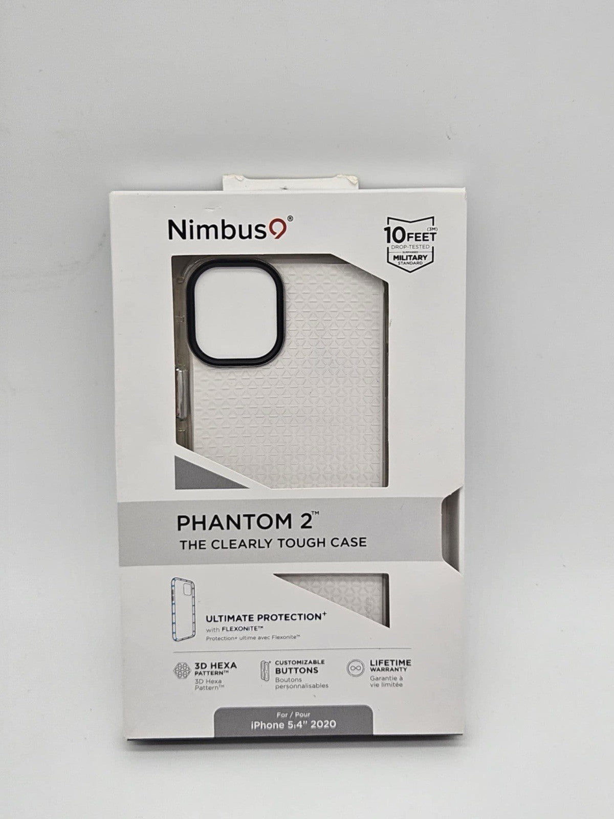 Nimbus9 Phantom 2 Series Flexible Case for Apple iPhone 5.4" 2020 - Clear T8