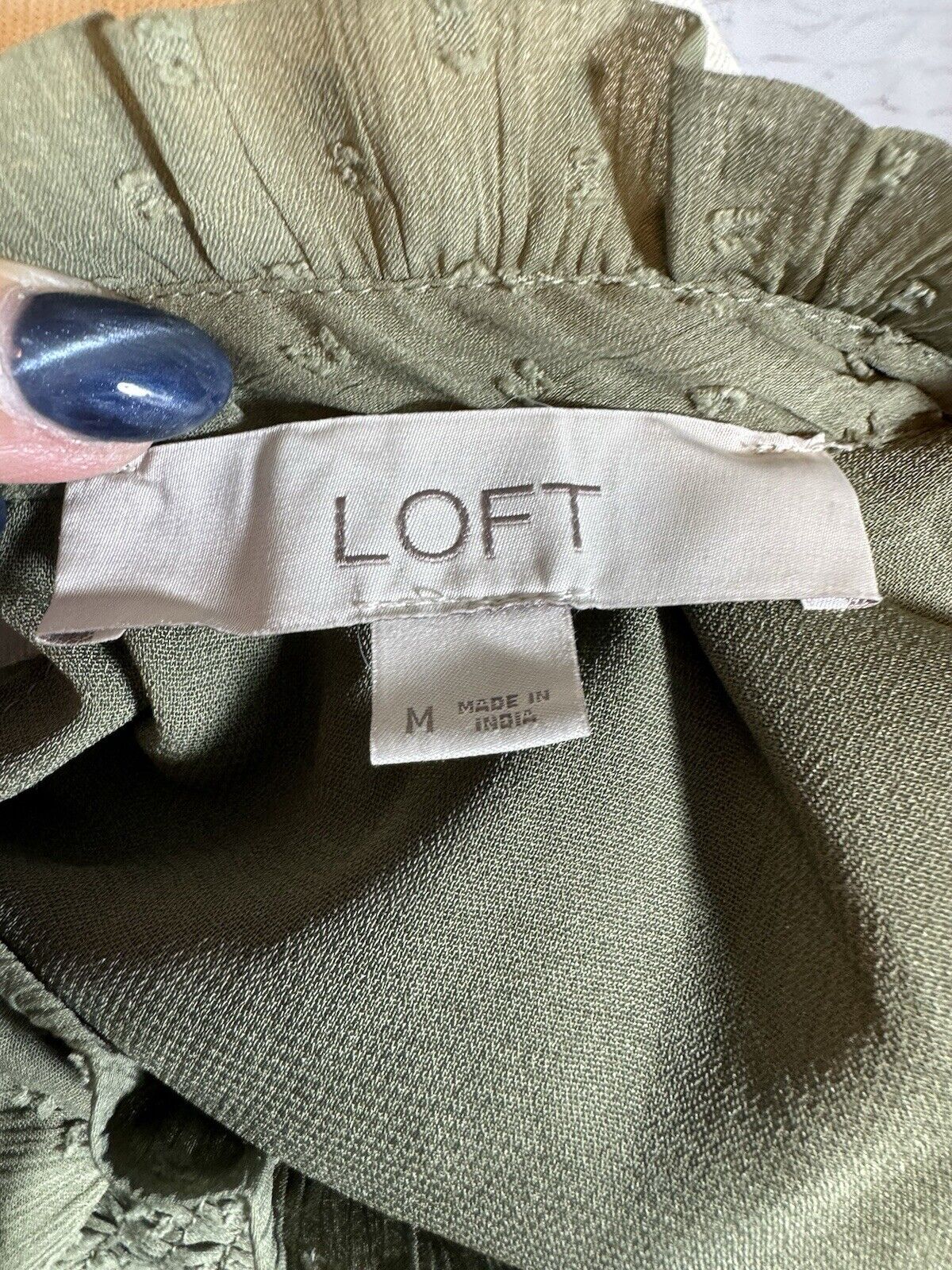 Cute! SZ M Loft Summer Blouse - WCLTH 001