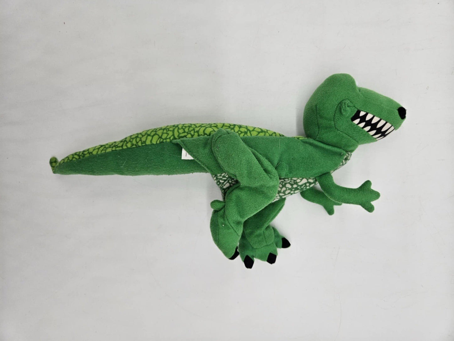 Vintage 1995 Burger King Toy Story Rex Green Dinosaur Hand Puppet 15”