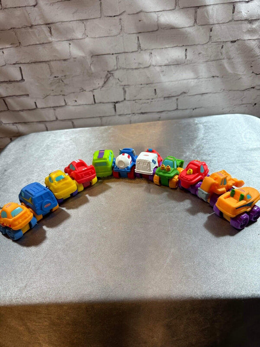 Tonka Hasbro Playskool Chuck and Friends Toy Car Truck Vehicle Lot x14
