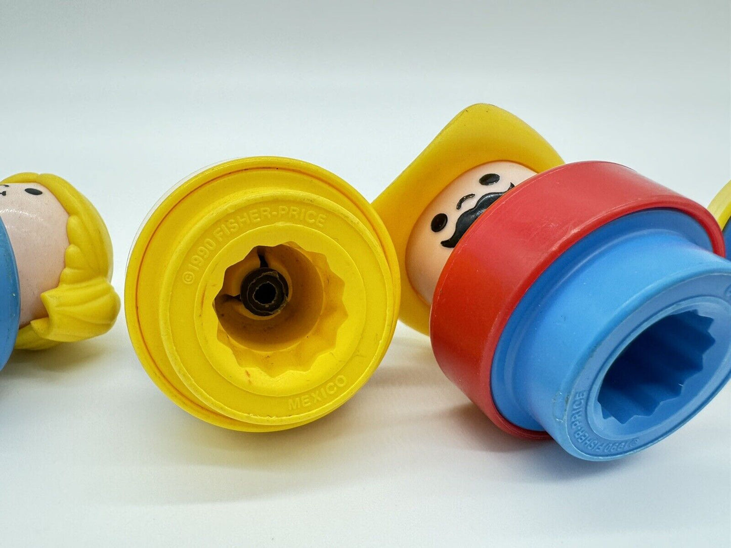 Vintage Fisher Price Little People Chunky People Lot Of 5 Figures 1990