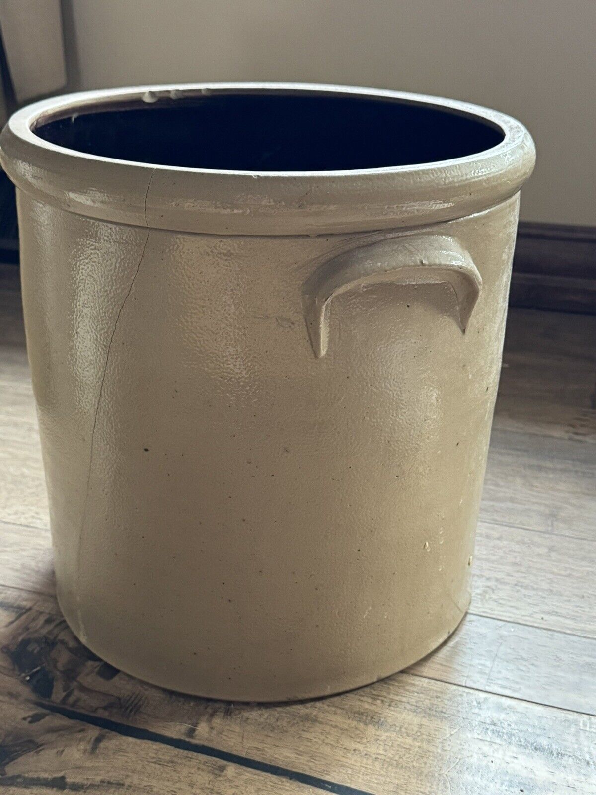 Red Wing Antique 5 gallon Salt Glaze Stoneware Crock – Blue Leaf Decorated