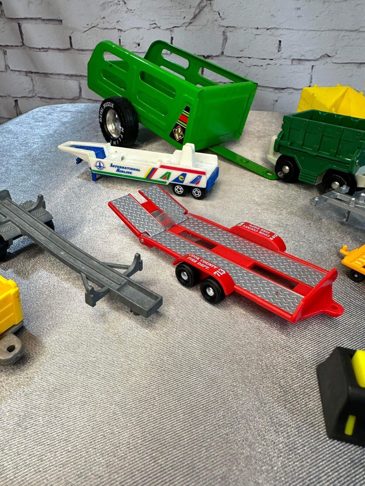 Lot Of Vintage Toy Trailers
