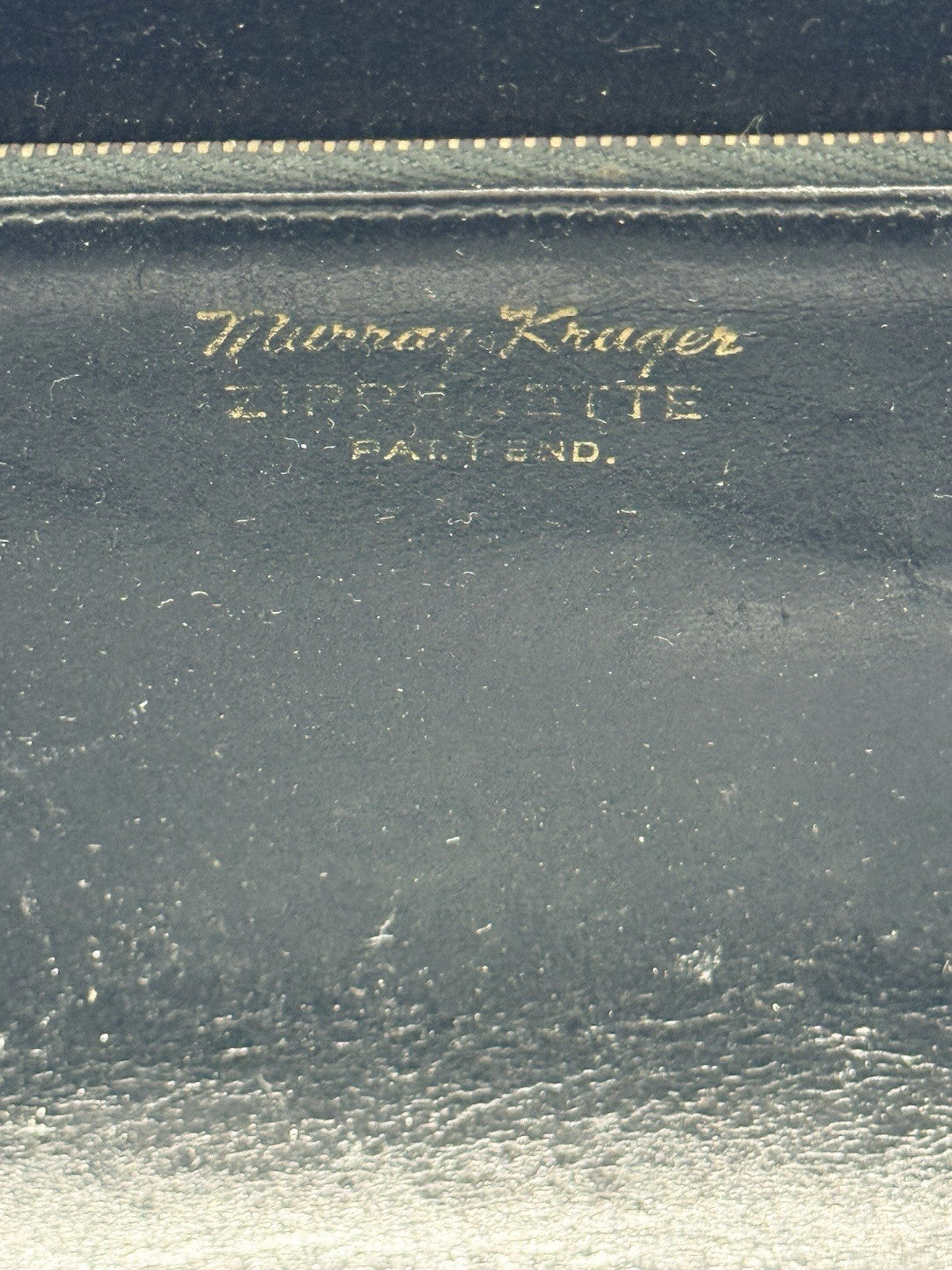 VINTAGE MURRAY KRUGER REPTILE EMBOSSED BOX BAG