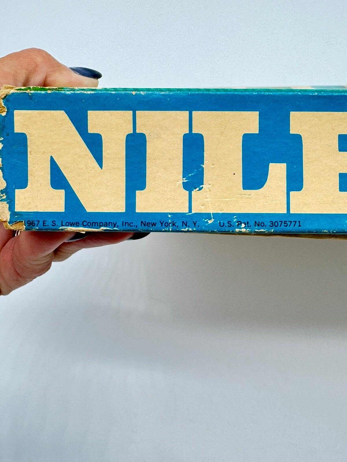 RARE Vintage 1967 The Nile Ancient Strategy Board Game Lowe Egypt COMPLETE