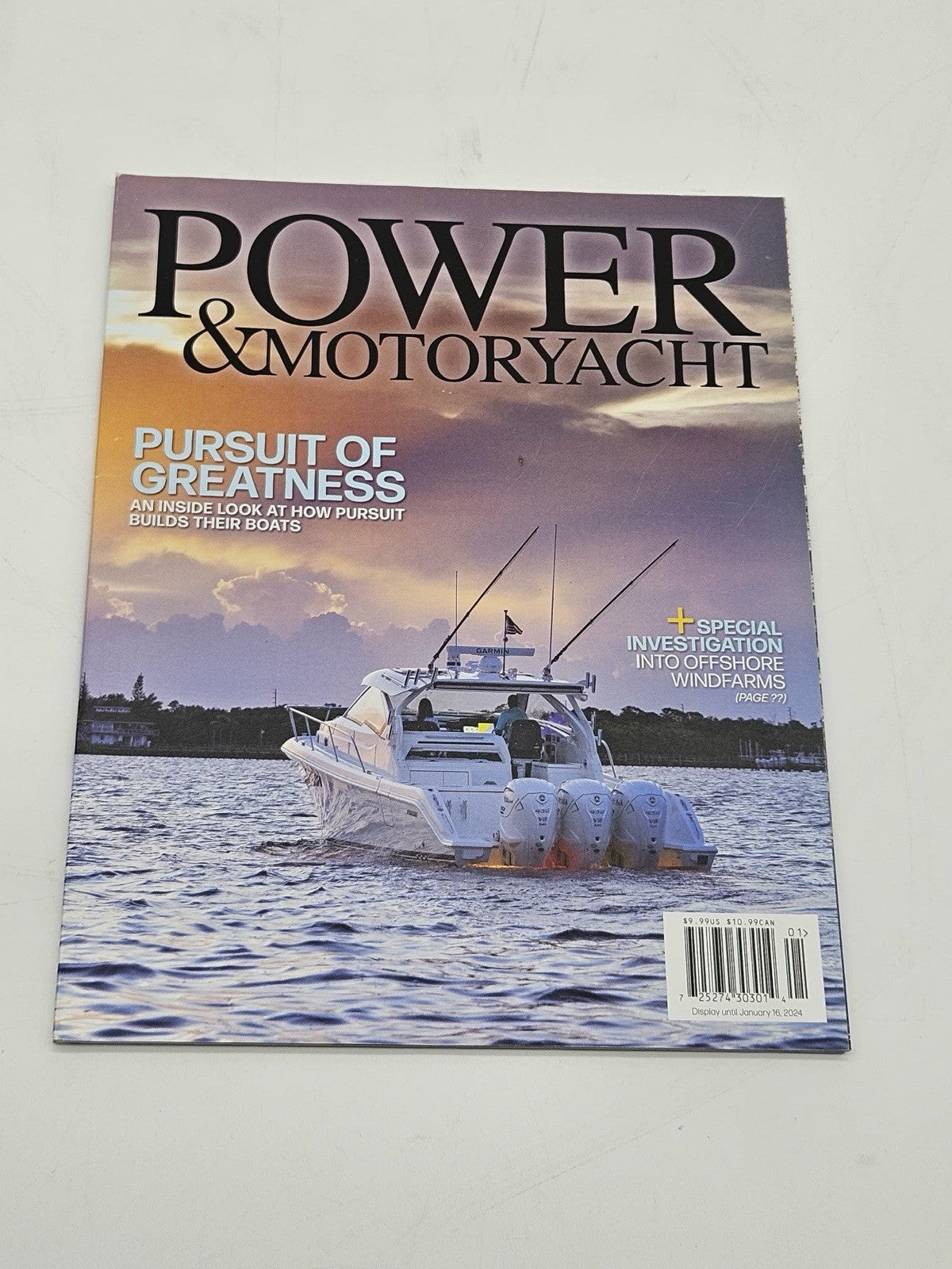 Power & MotorYacht Magazine January 2024 Pursuit Of Creatness