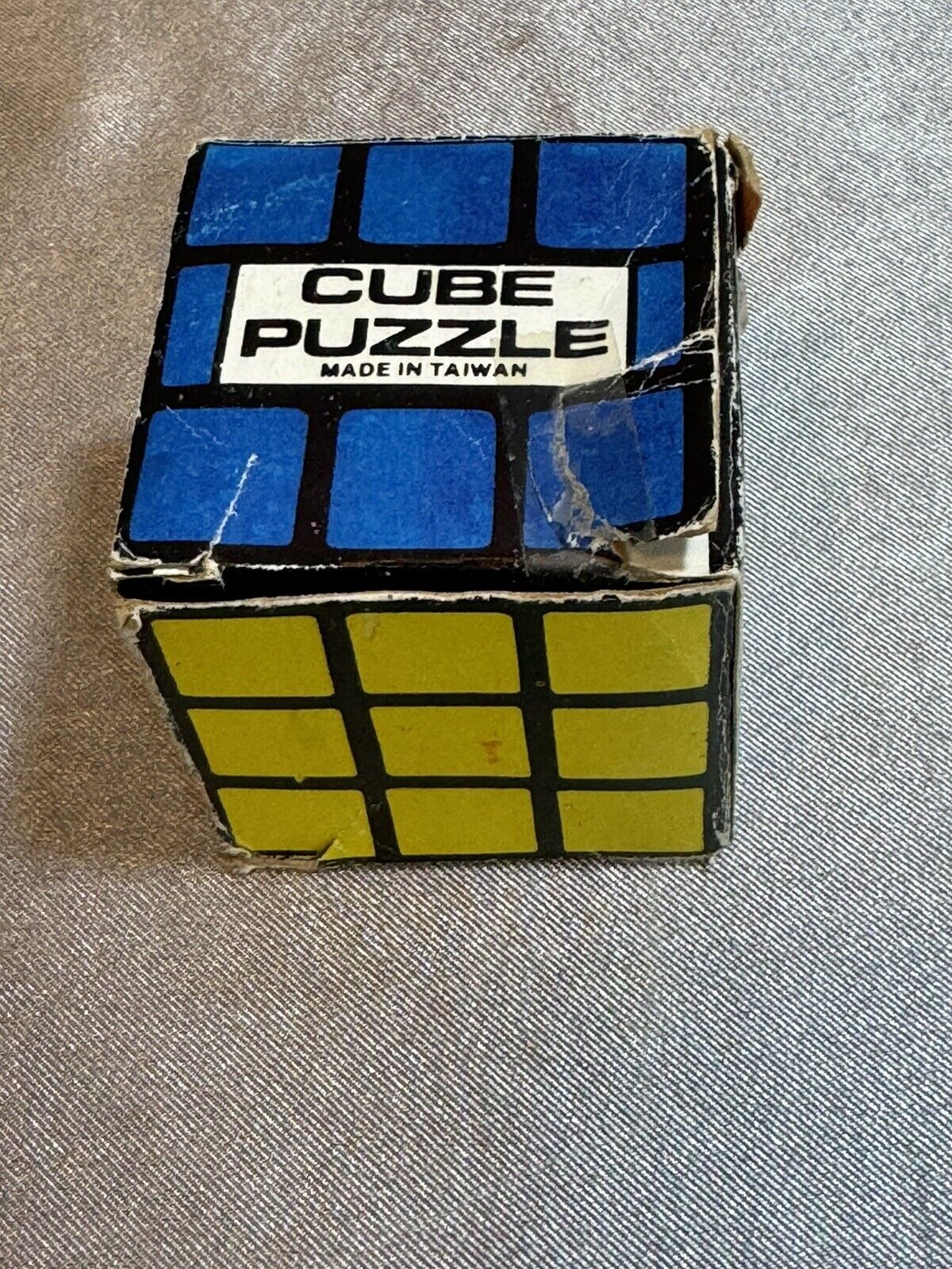 Vintage 1981 Rubiks Cube Puzzle Chadwick Miller #95205 With Original Box