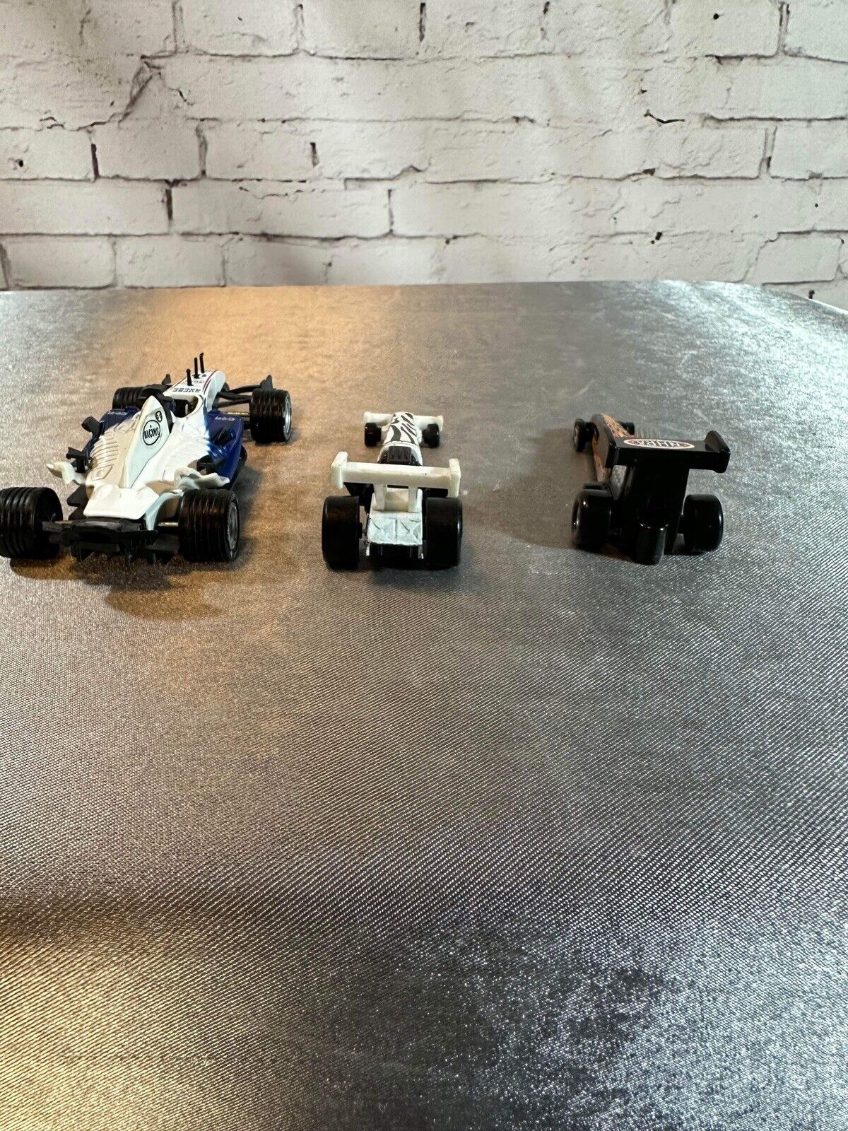 Lot Of 3 Toy Indy (I Think) Race Cars