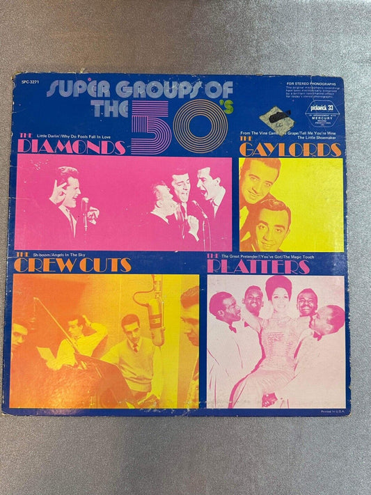 ¨Super Groups Of The 50's¨ - Various Artists LP/Vinyl Compilation Sealed
