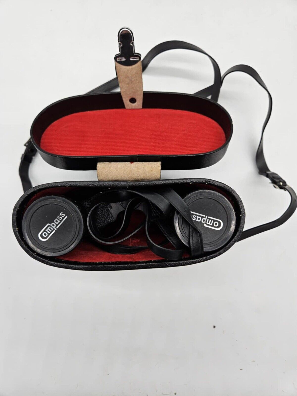 Compass Vintage Binoculars with Compass Case 10x50 43-57188