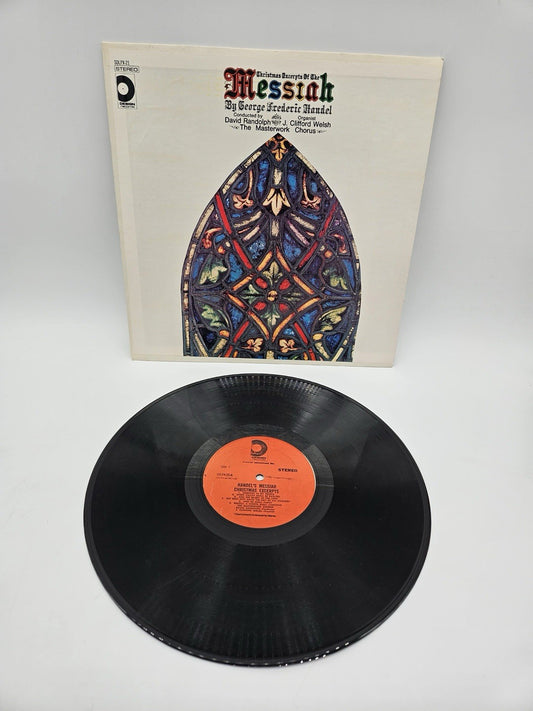 Handel / Christmas Excerpts Of The Messiah LP Design Holiday + Shrink VG+!!!!