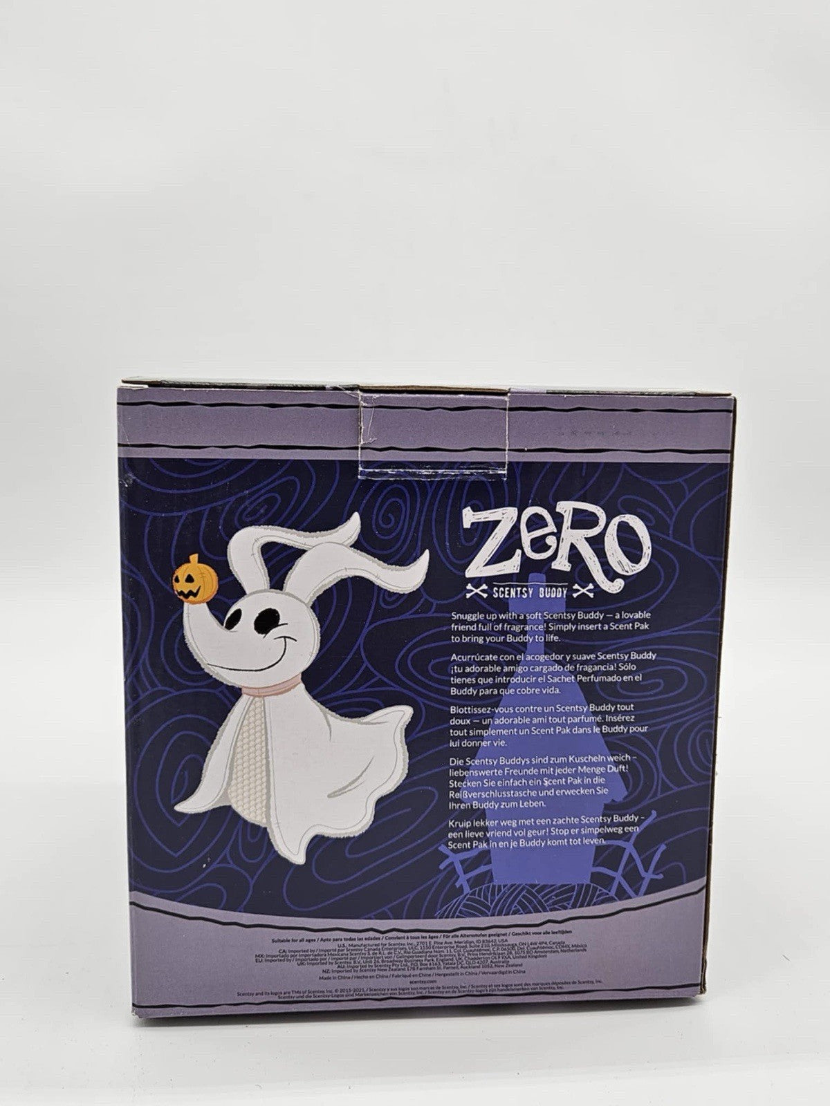 The Nightmare Before Christmas Zero Scentsy Buddy ~ NEW