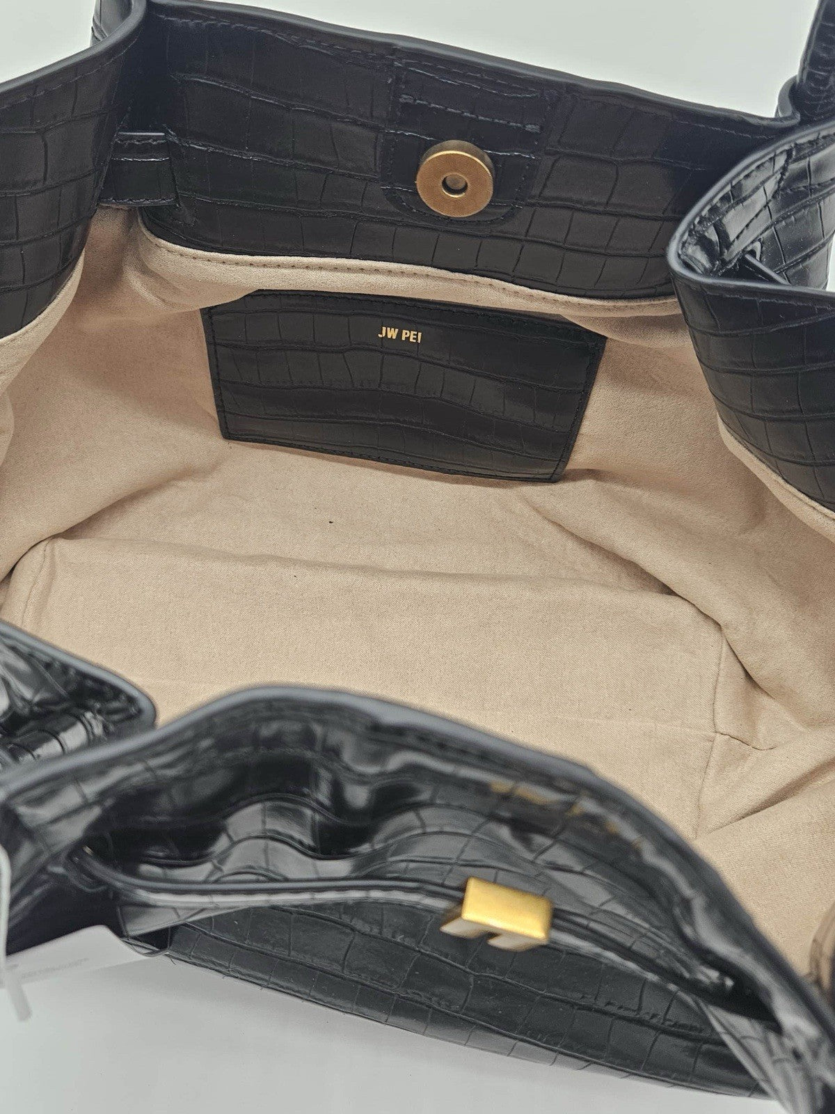 JW PEI Hana croc-effect medium tote bag