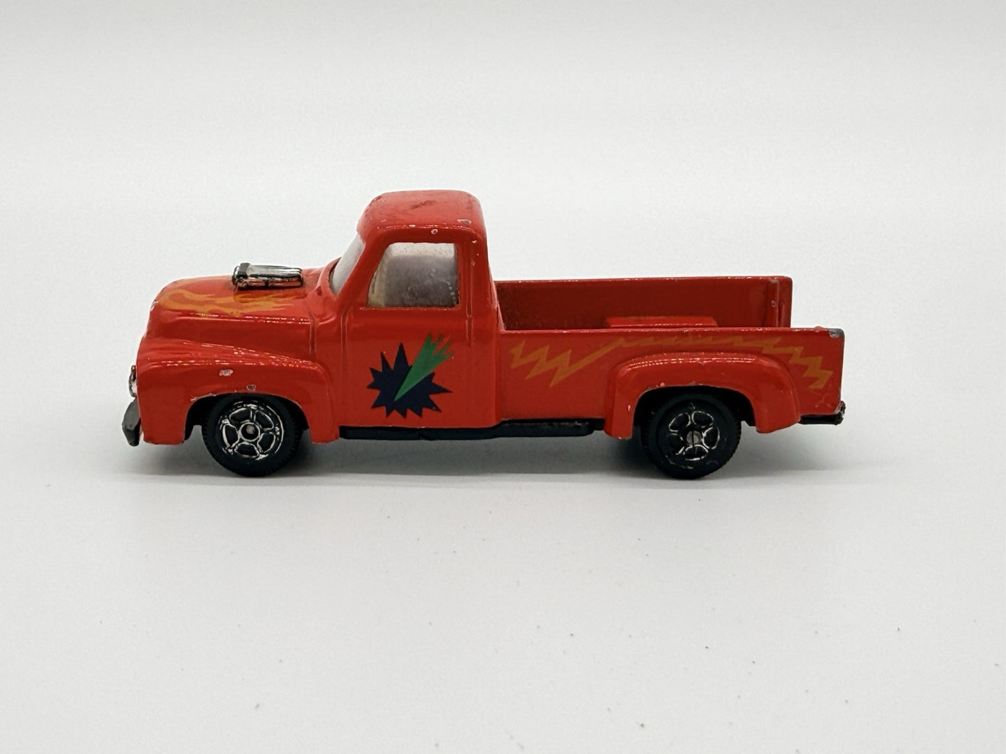 1956 FORD F-100 Flareside Pickup Truck Red Unbranded Diecast 1:43 Guc RED F23