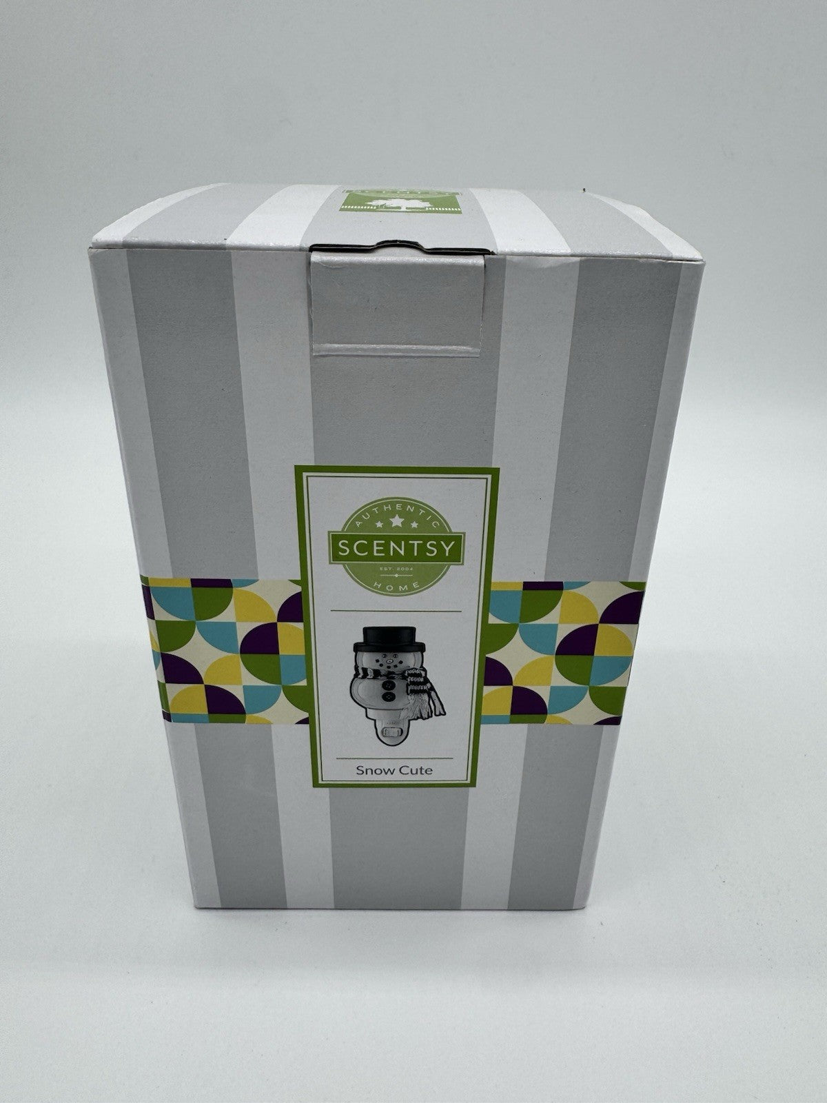 SCENTSY WAX WARMER WALL PLUG IN SNOW CUTE SNOWMAN New