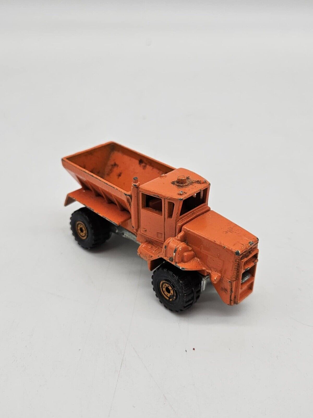 Hot Wheels Oshkosh Snow Plow 1989 Orange Made In Malaysia