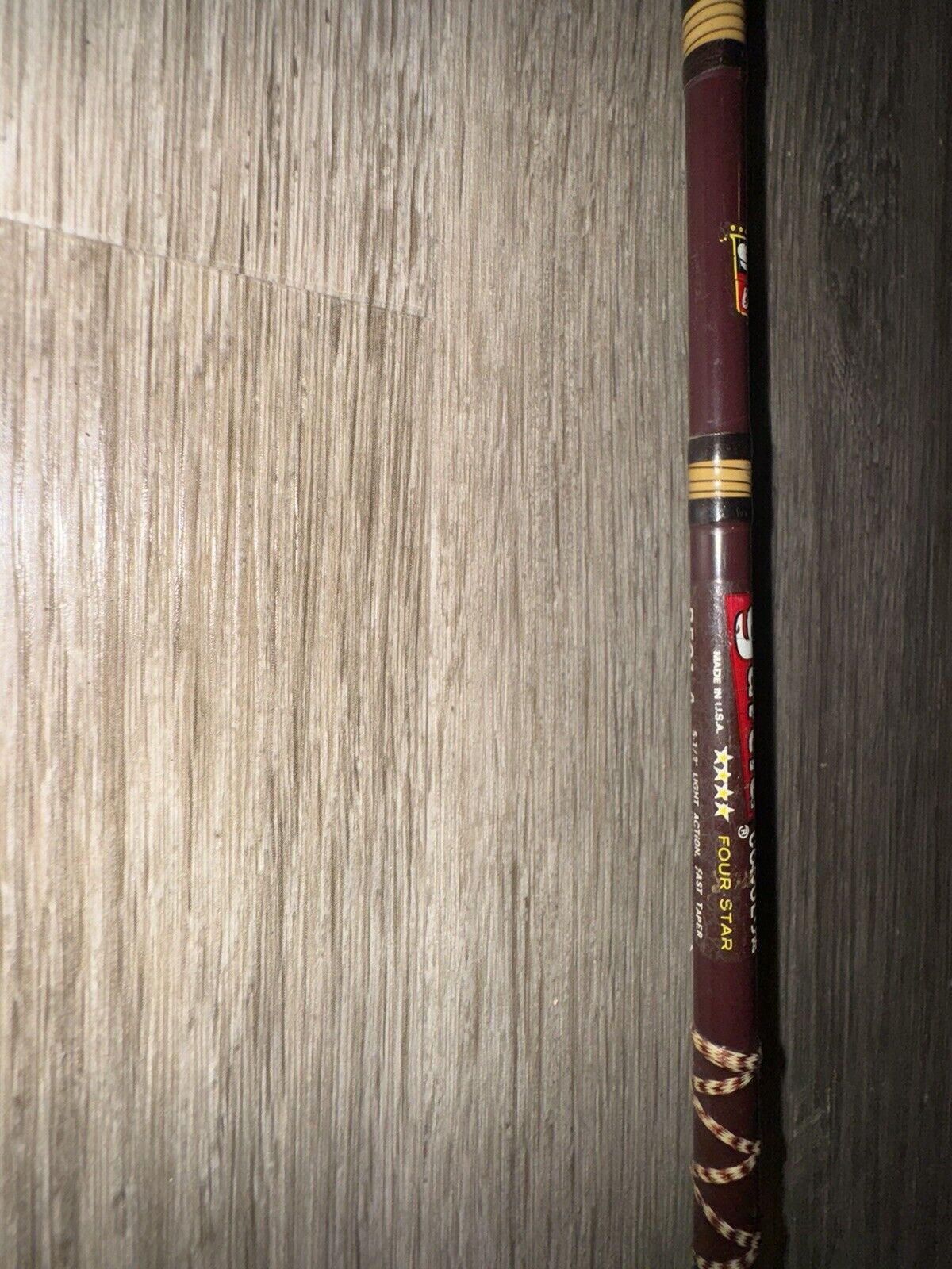 Vintage Garcia Conolon B501-a Fishing Rod W/ Zebco Cardinal 3 Spinning Reel