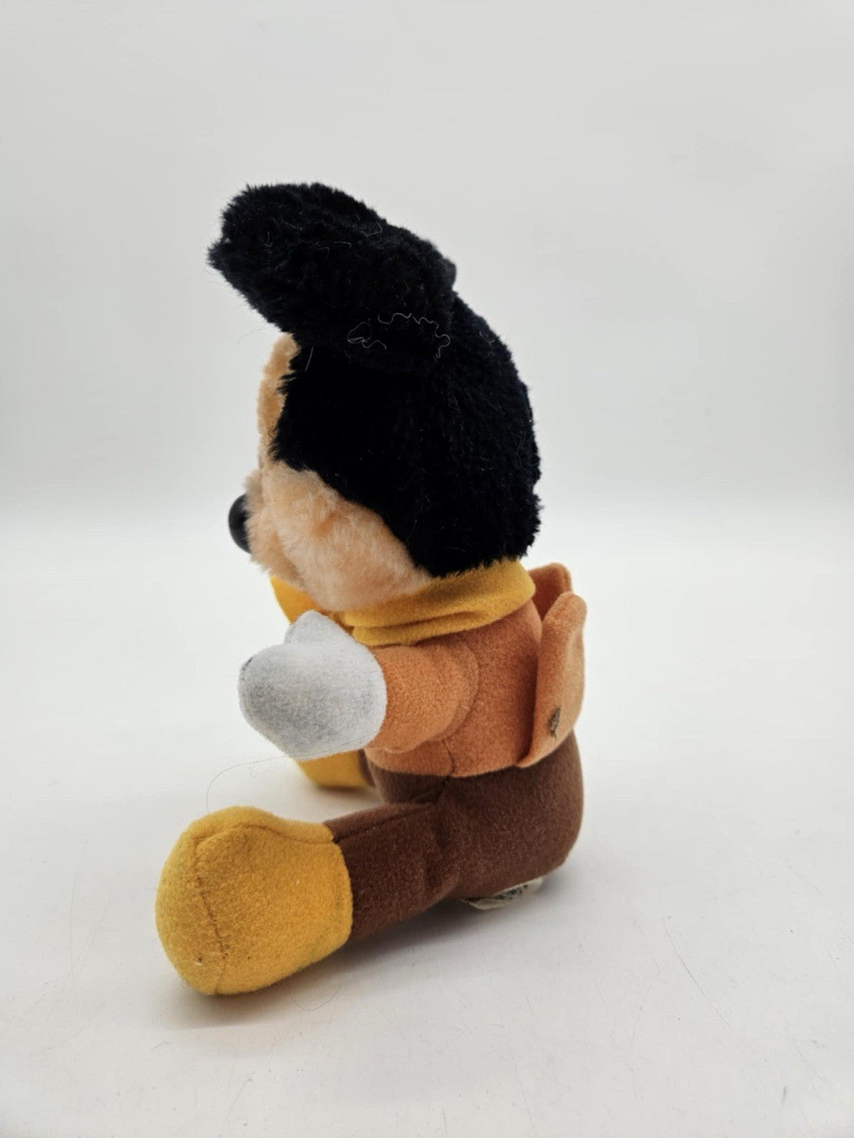 Vintage Disney Original Mickey Mouse Christmas Carol Plush 8" Tiny Tim Korea