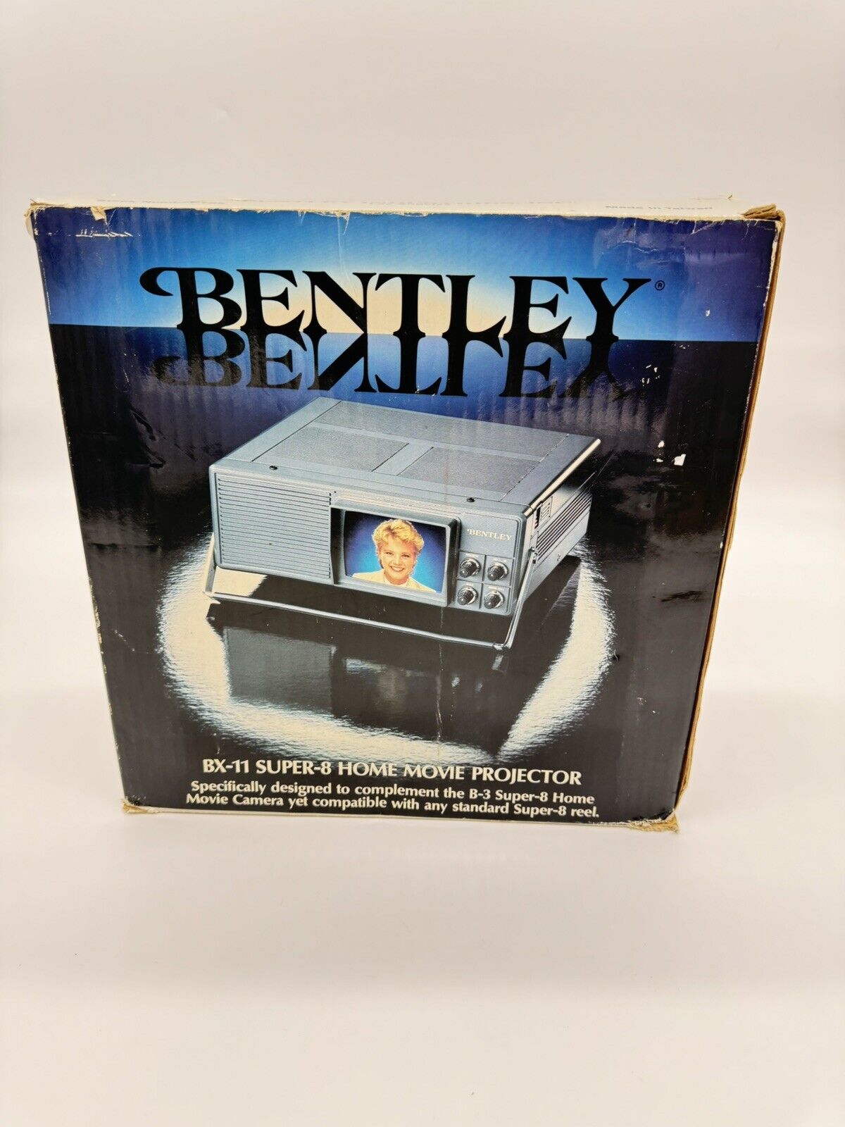 Bentley BX-11 Super 8 Home Movie Projector With Original Box And Manual