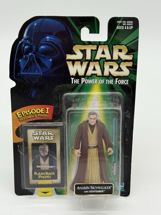 Star Wars ANAKIN SKYWALKER FlashBack Photo Power Of The Force Cloak ROTJ POTF