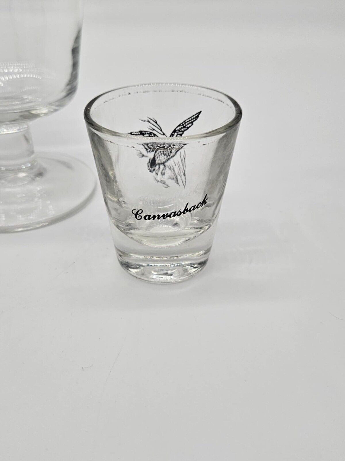 LOT OF 15 Vintage Federal Game Bird Barware Glasses