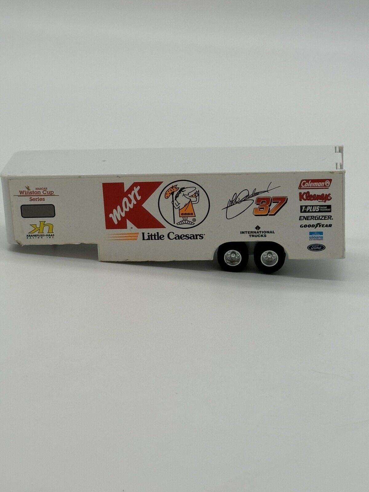 Vintage Nascar Kmart John Andretti 1990 1/64 Racing team Trailer